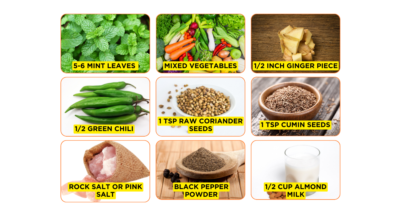 Mint-and-Vegetable-Soup-Ingredients
